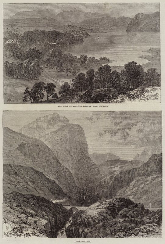 O Dingwall e Skye Railway de Samuel Read