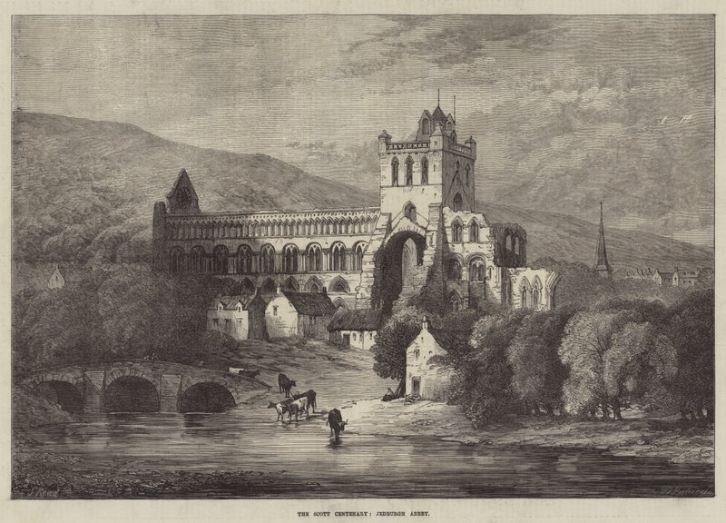 O Scott Centenary, Abadia de Jedburgh de Samuel Read