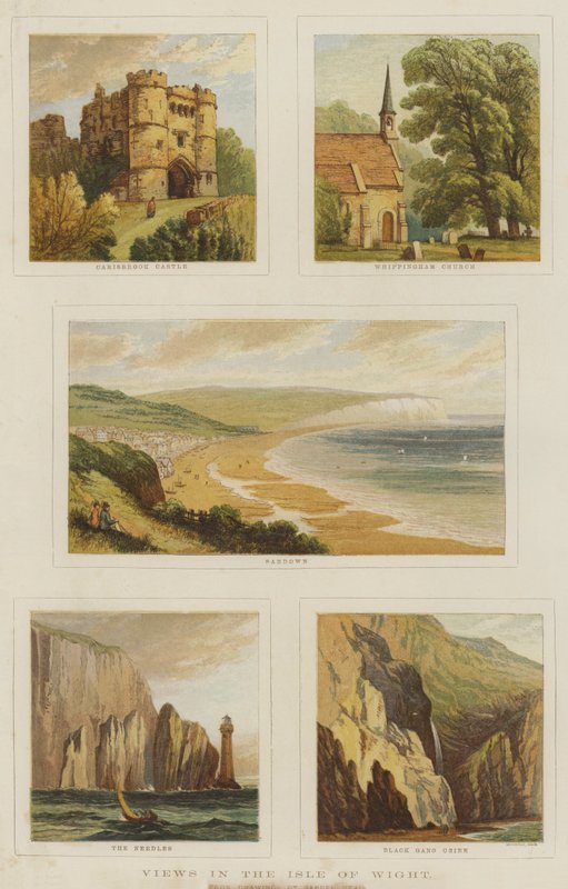 Vistas na ilha de Wight de Samuel Read
