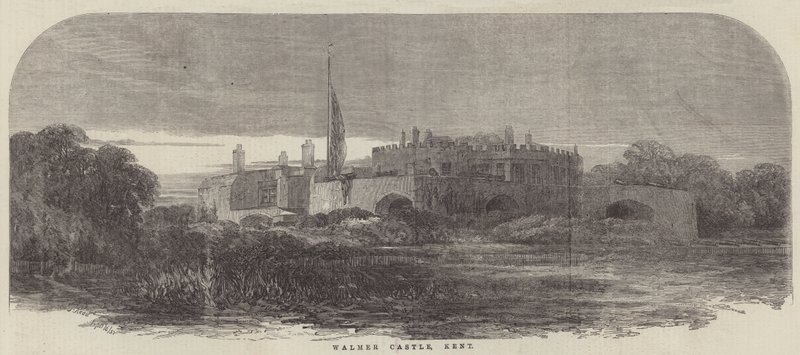 Castelo de Walmer, Kent de Samuel Read