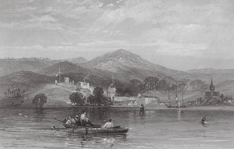 Austrália: Port Arthur, Tasmânia (gravura) de Samuel (after) Prout