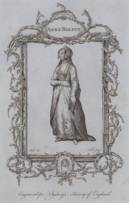 Ana Bolena (gravura) de Samuel (after) Wale