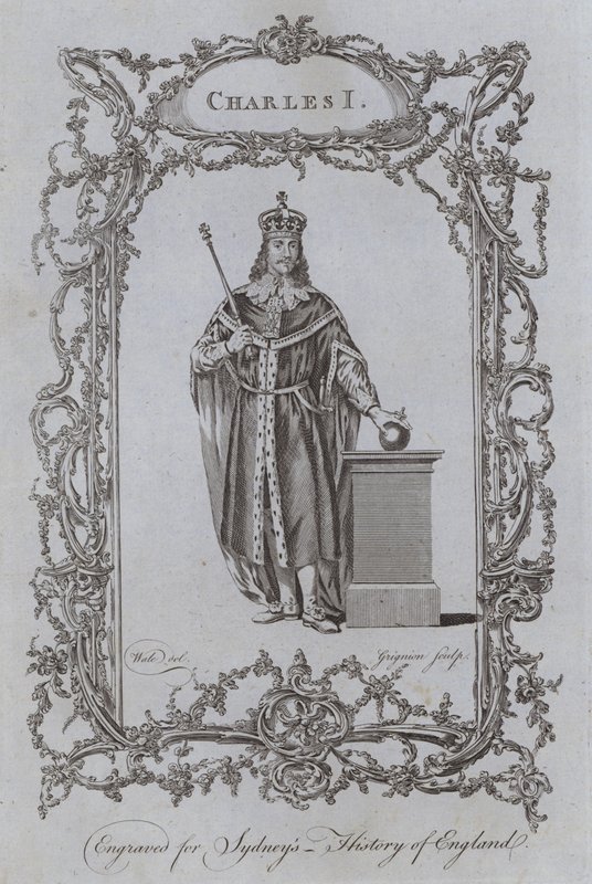 Charles I (gravura) de Samuel (after) Wale
