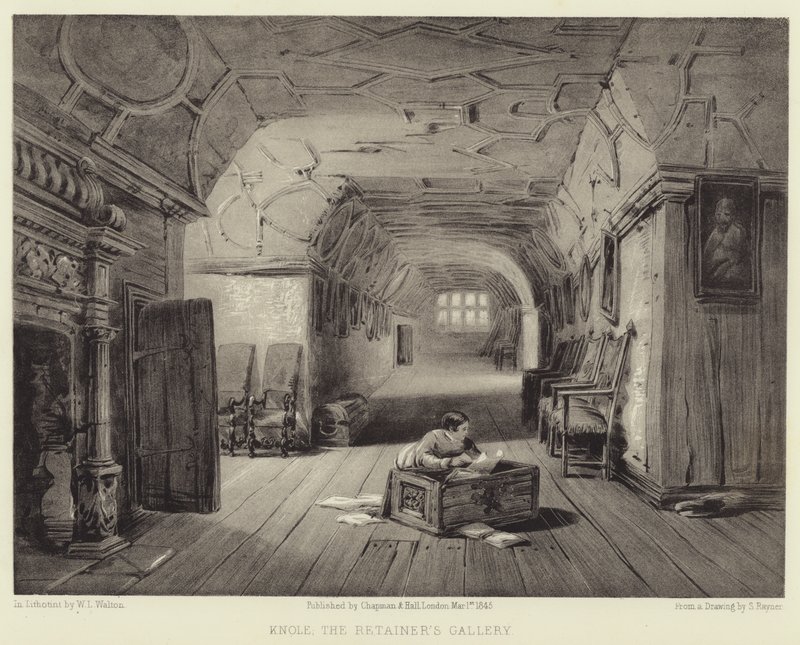 Knole, a galeria dos retentores de Samuel A. Rayner