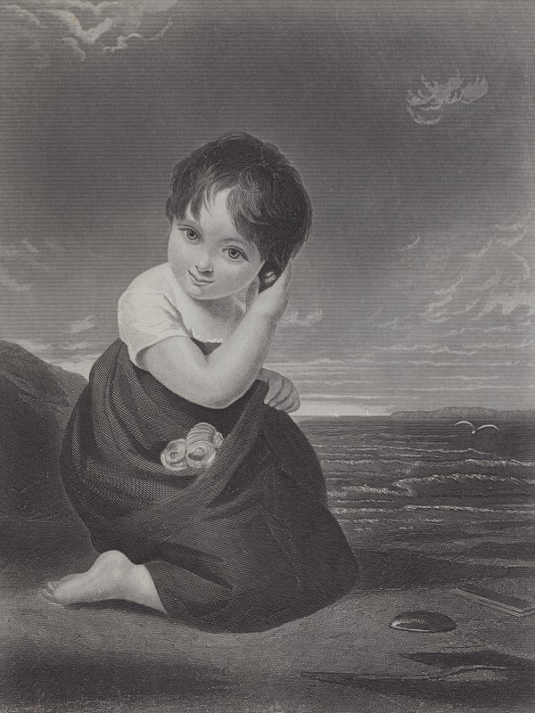 Uma Mensagem do Mar (gravura) de Samuel Cousins