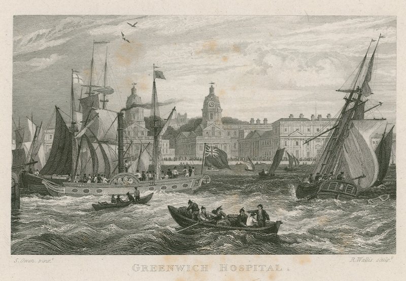Hospital de Greenwich, Londres de Samuel Owen