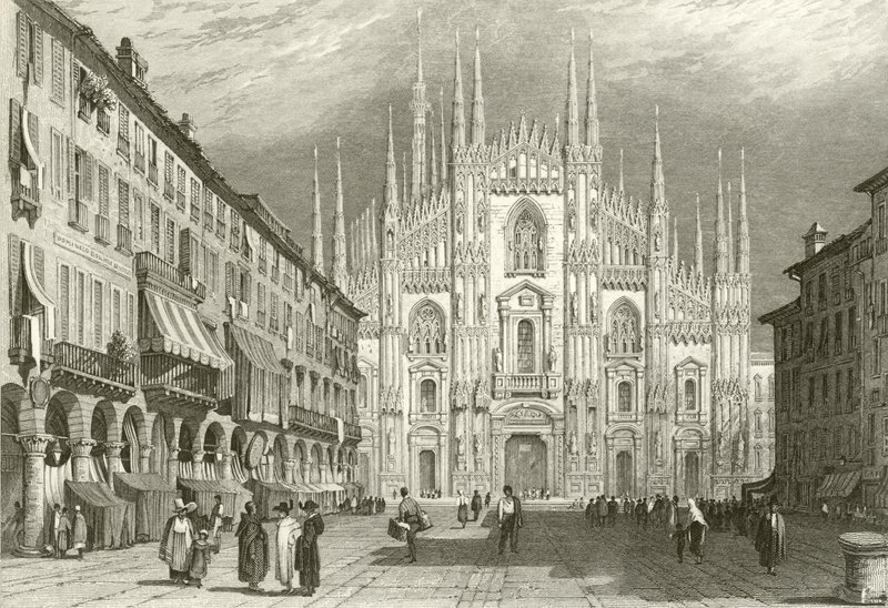 Catedral de Milão de Samuel Prout