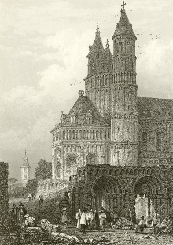 A catedral em Worms de Samuel Prout