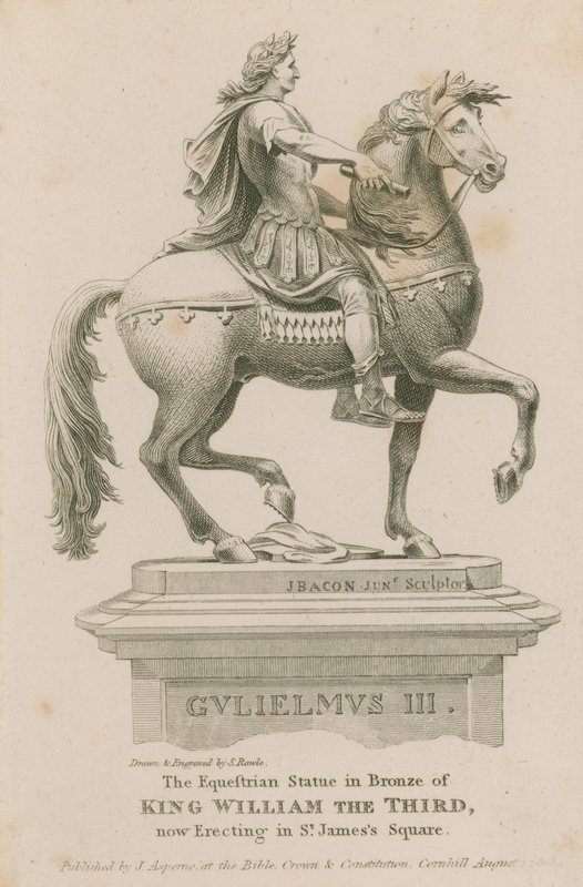 Estátua Equestre do Rei Guilherme III de Samuel Rawle