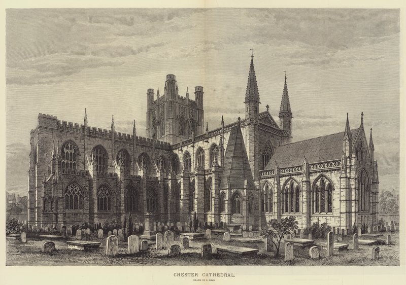 Catedral de Chester (gravura) de Samuel Read