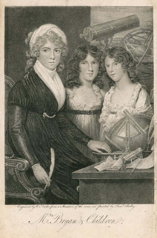 Mrs Bryan und Children de Samuel Shelley