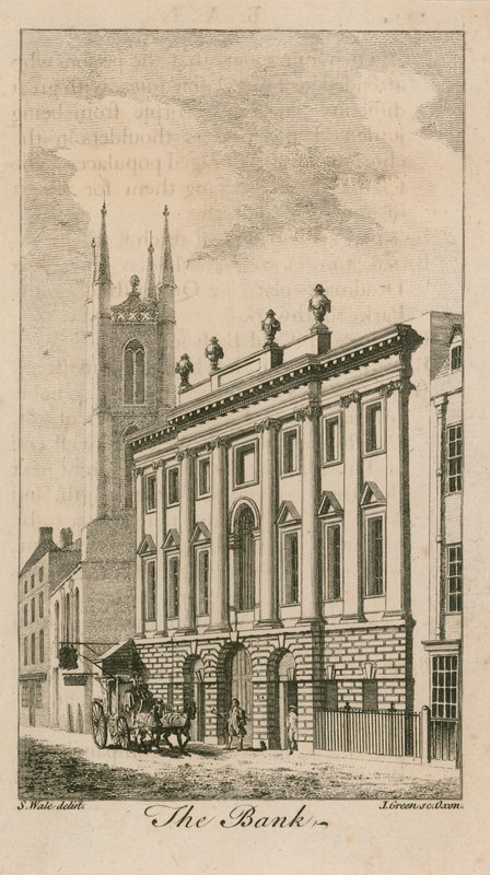 Banco da Inglaterra, George Sampson&39;s Building, 1734 de Samuel Wale