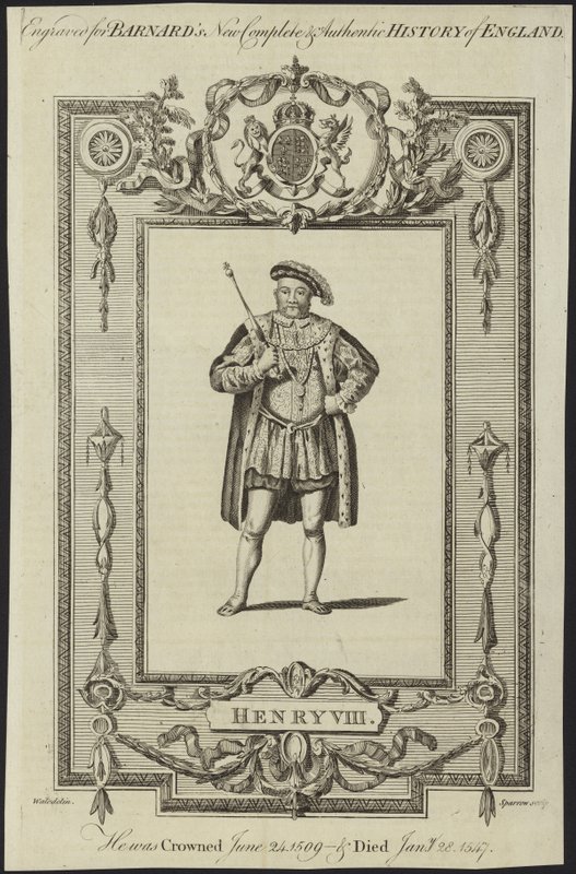 Rei, Henry, VIII, de, inglaterra de Samuel Wale