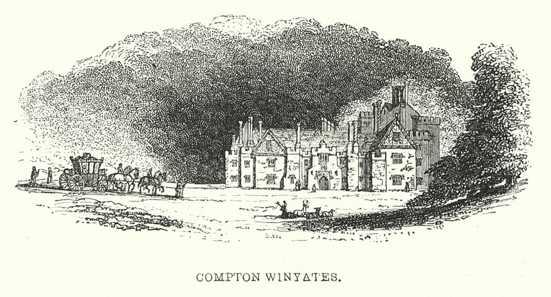 Compton Winyates (gravura) de Samuel Williams