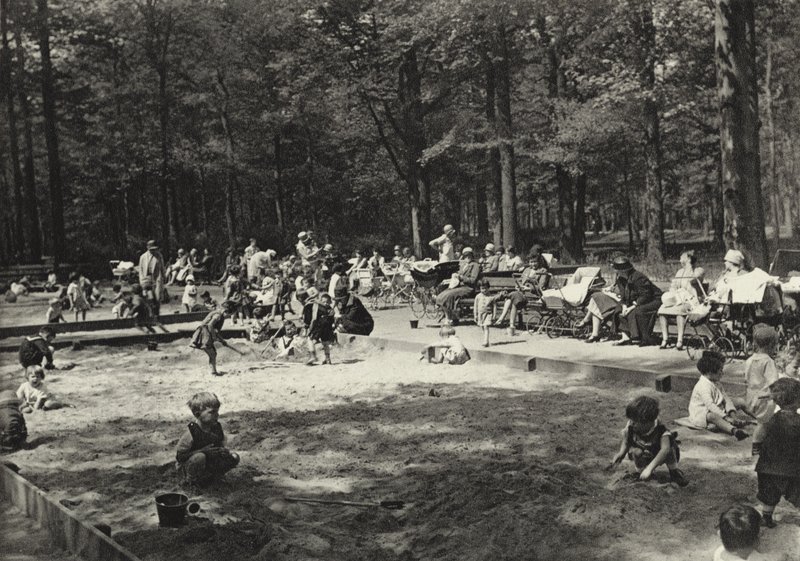 Berlim: Tiergarten (foto a p/b) de Sasha Stone