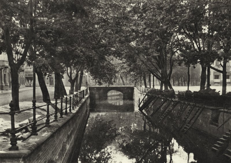 Potsdam, No canal (foto a p/b) de Sasha Stone