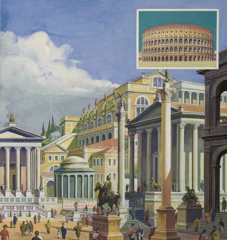 Roma Antiga de Severino Baraldi