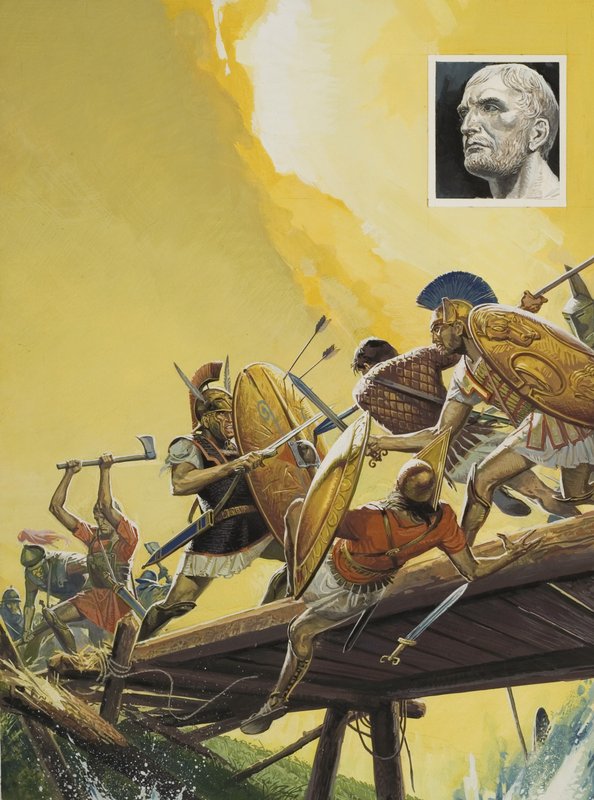 Nascimento do Império Romano de Severino Baraldi