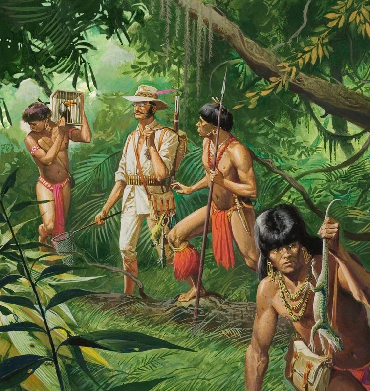 Henry Bates, explorador da bacia amazónica de Severino Baraldi