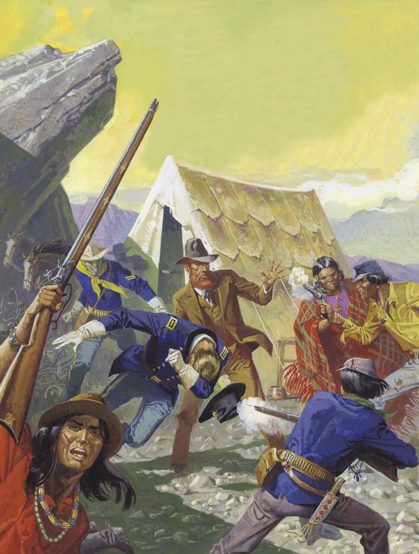 Índios Modoc de Severino Baraldi