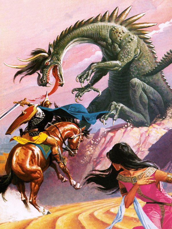 São Jorge e o Dragão de Severino Baraldi