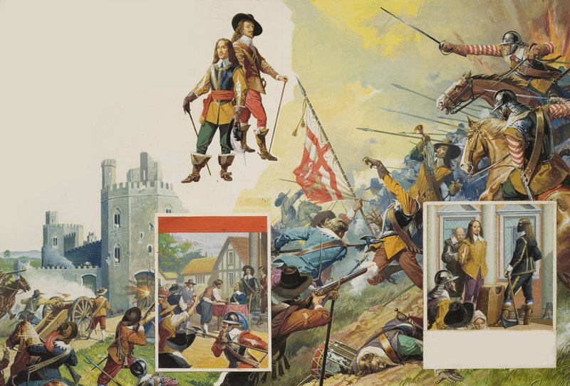 A Guerra Civil Inglesa de Severino Baraldi