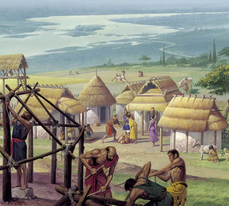 A cidade primitiva de Roma de Severino Baraldi