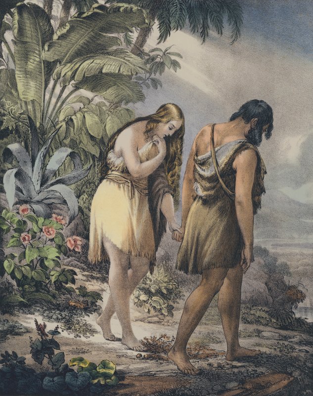 Adão e Eva expulsaram do paraíso de Siegfried Detler Bendixen