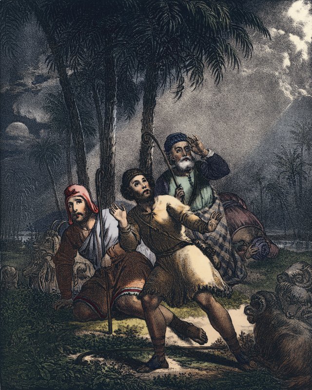 Cristo anunciou aos pastores judeus de Siegfried Detler Bendixen