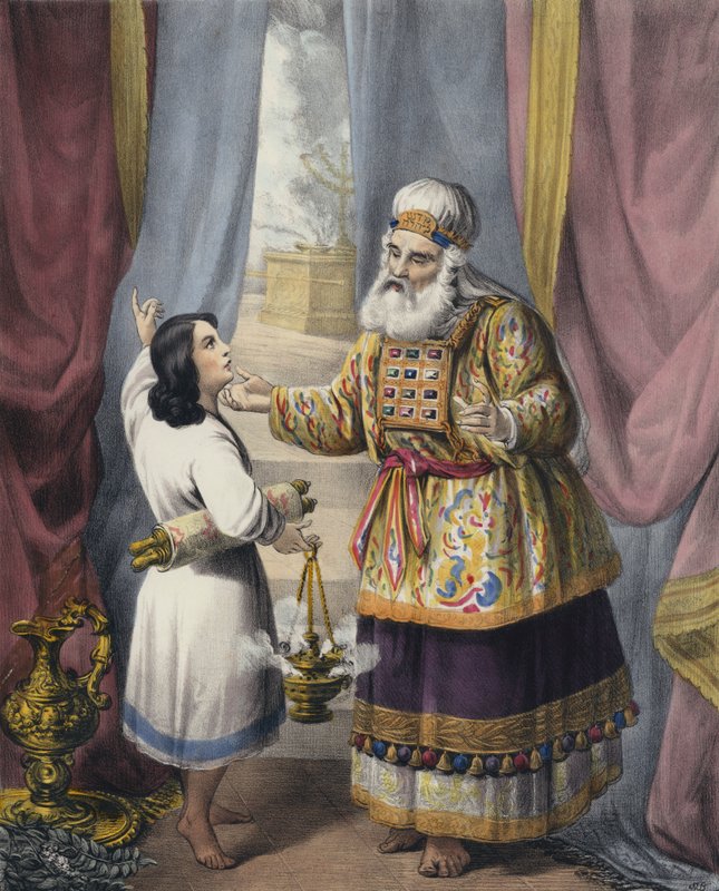 Eli questionando Samuel sobre a visão de Siegfried Detler Bendixen