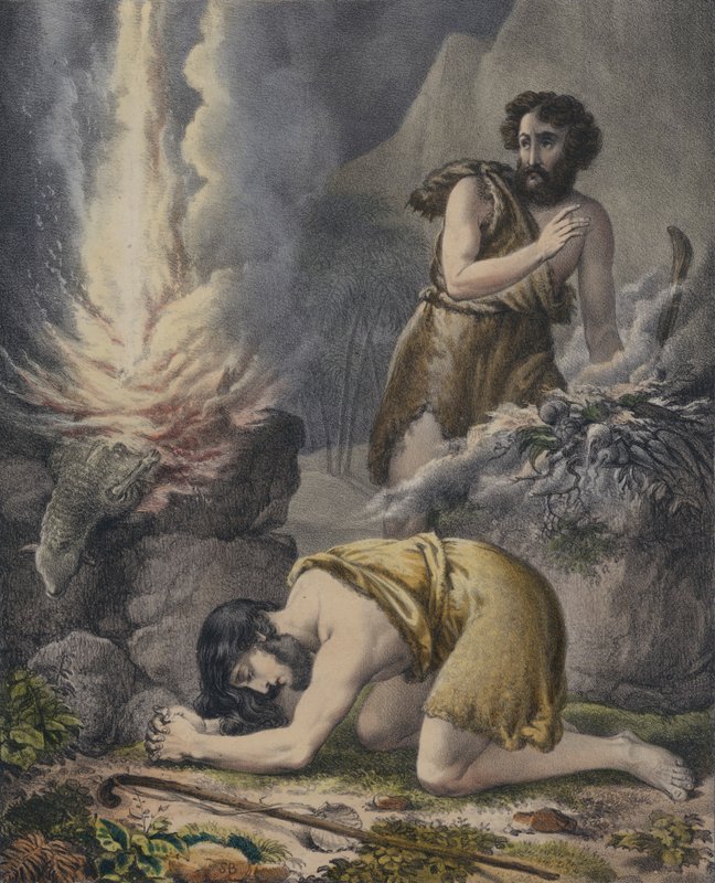 O sacrifício de Caim e Abel de Siegfried Detler Bendixen