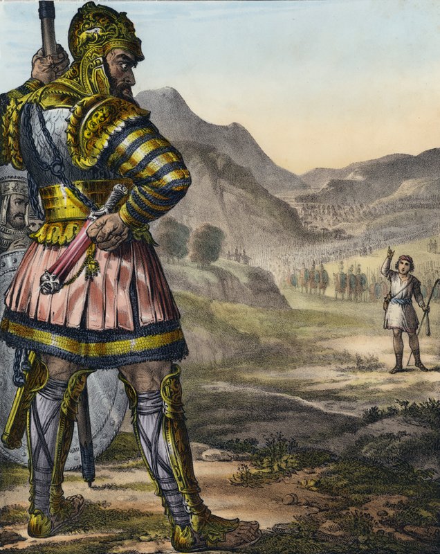 Davi e Golias de Siegfried Detler Bendixen