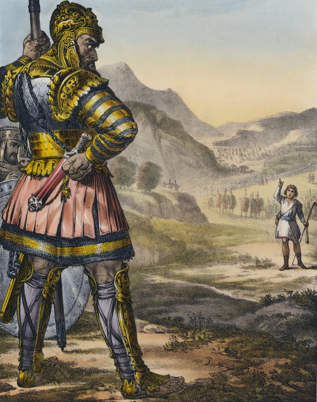 Davi e Golias de Siegfried Detler Bendixen