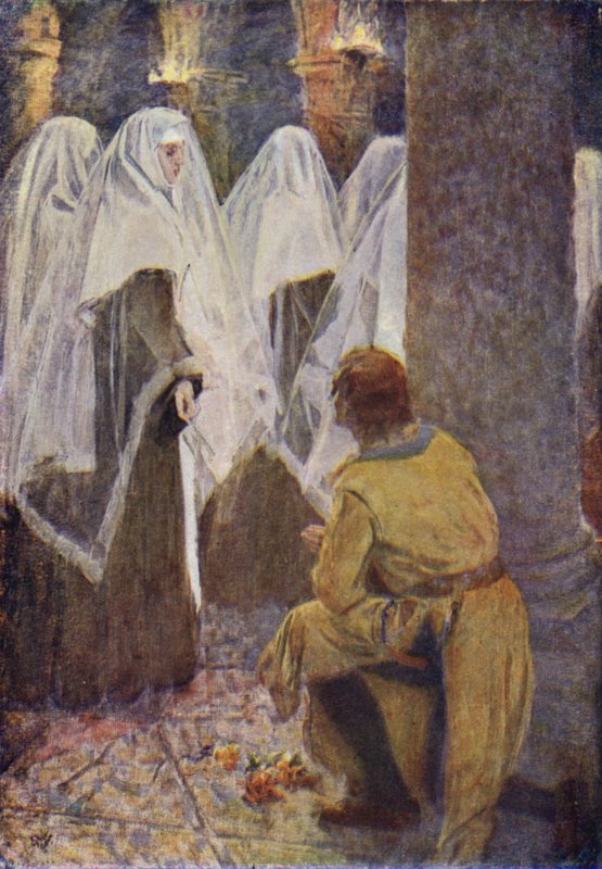 Ilustração para Sir Walter Scott