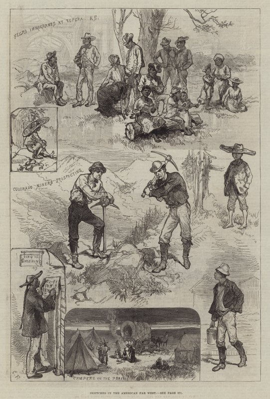 Esboços no Far West americano de Sir John Charles Robinson