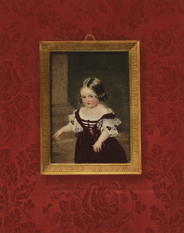 Retrato da Rainha Vitória quando criança de Sir William Charles Ross