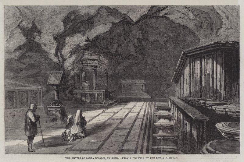 A, gruta, de, santa rosalia, palermo de Solomon Caesar Malan