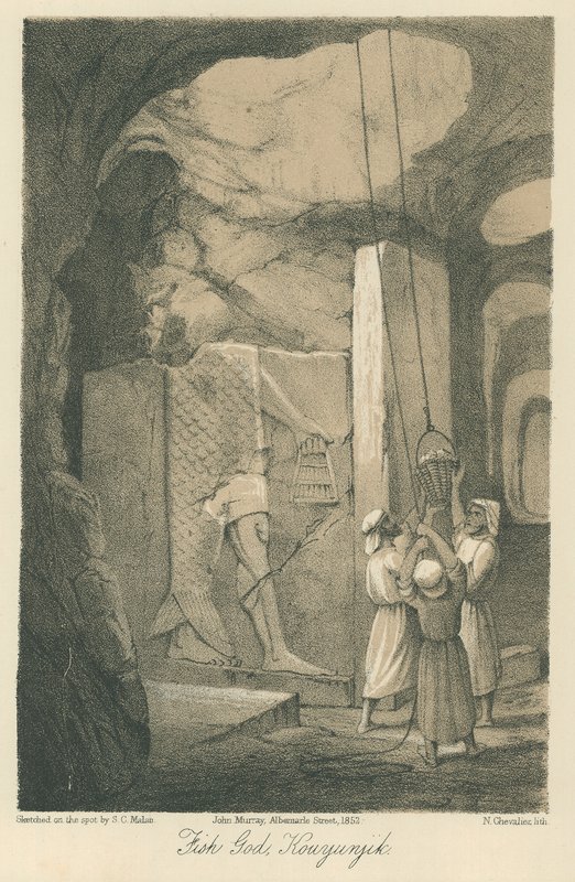 Deus dos peixes, Kouyunjik de Solomon Caesar Malan