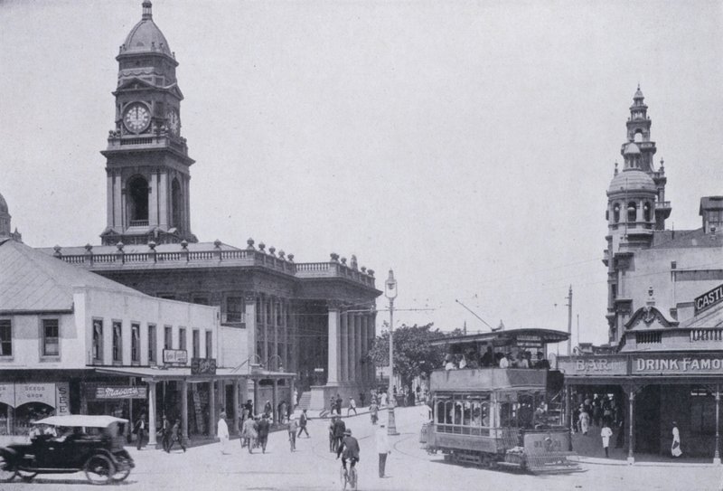 Gardiner Street, Durban (foto a p/b) de South African Photographer