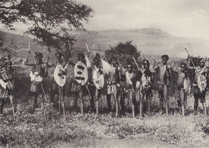 Kafir Warriors (foto a p/b) de South African Photographer