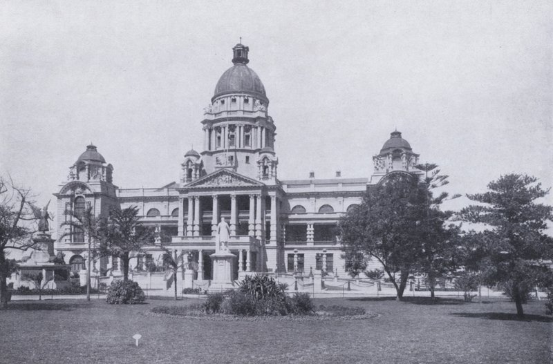 A Câmara Municipal, Durban (foto a p/b) de South African Photographer