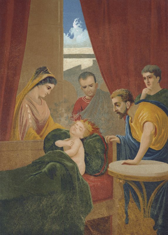 Servius Tullius, lendário sexto rei de Roma de Spanish School
