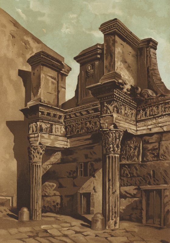 O Fórum Transitorium, Roma de Spanish School