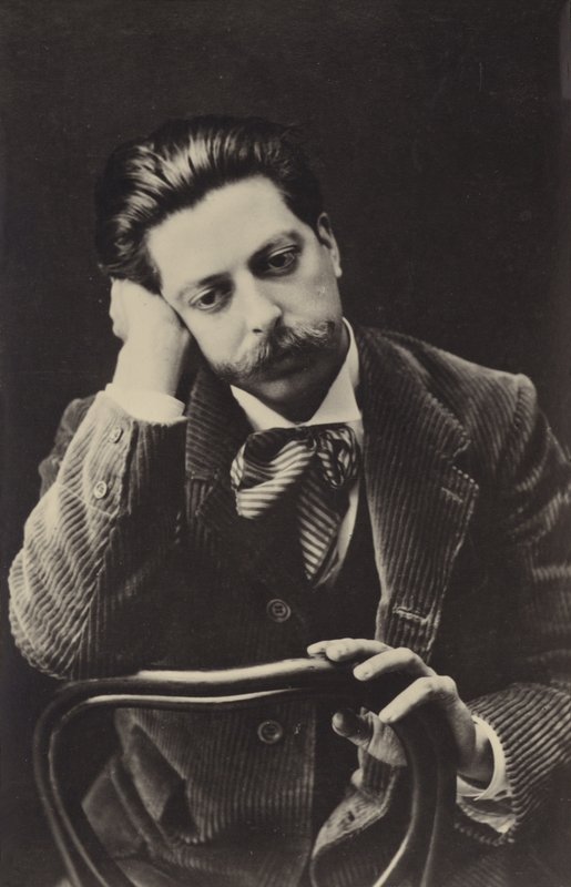 Enrique Granados, pianista e compositor espanhol (1867-1916) de Spanish Photographer