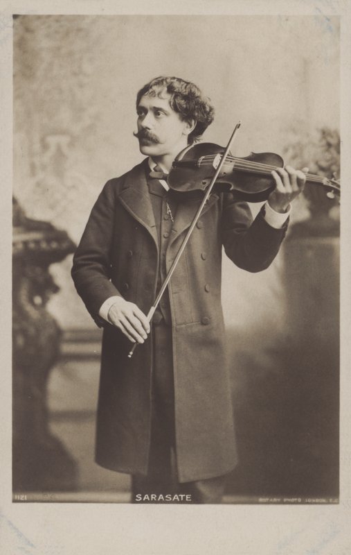 Pablo de Sarasate, violinista e compositor espanhol de Spanish Photographer