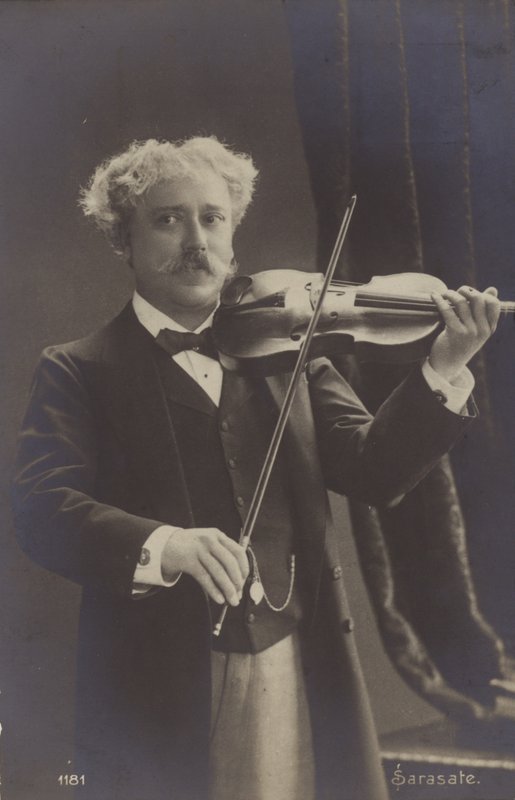 Retrato de Pablo de Sarasate de Spanish Photographer