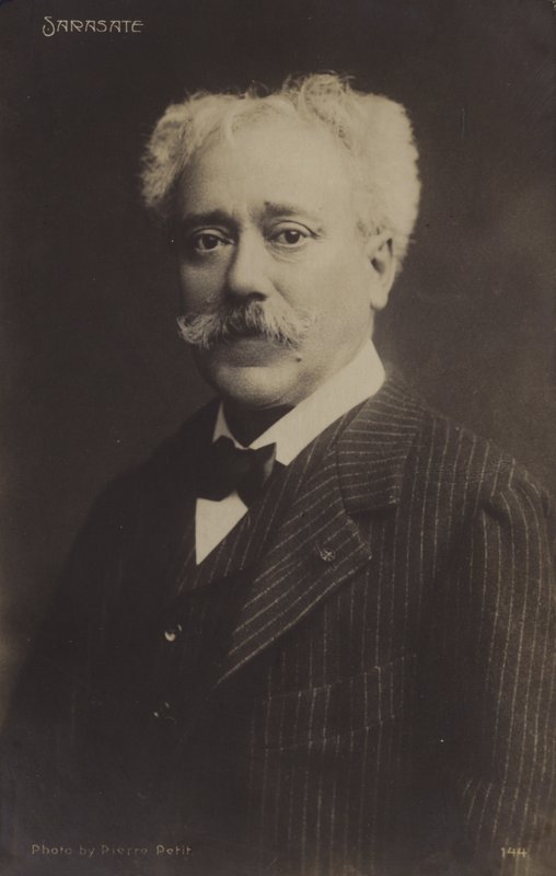 Retrato de Pablo de Sarasate de Spanish Photographer