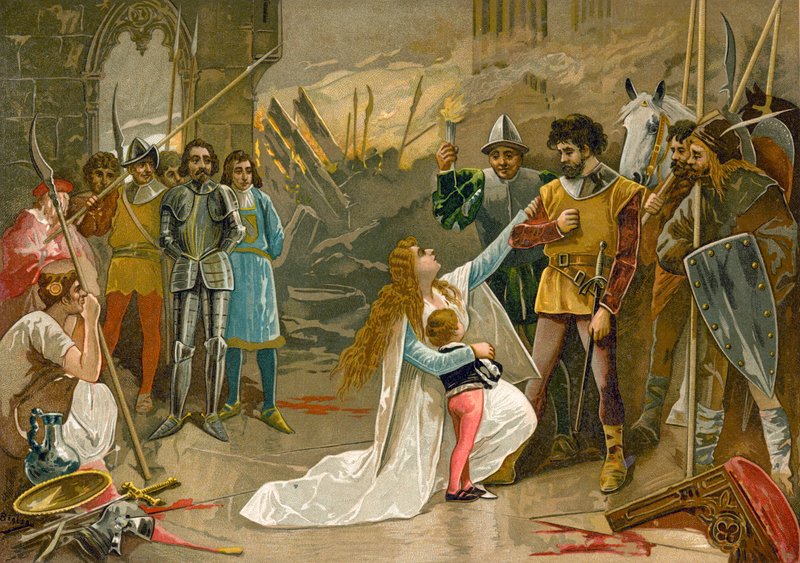 Abrazose aos pés do conquistador. de Spanish School