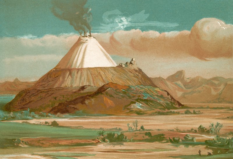 Alexander von Humboldt em Cotopaxi de Spanish School