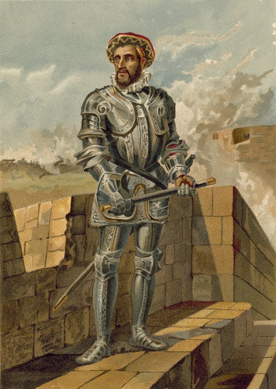 Antonio de Leiva, general espanhol durante as guerras italianas de Spanish School